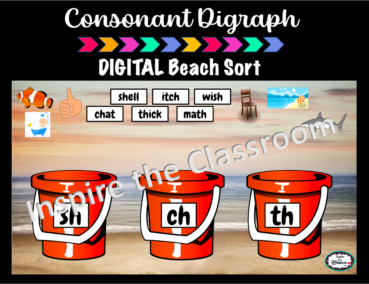 Consonant Digraph Sort