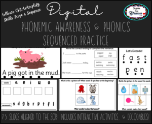 Science of Reading-Aligned Phonemic Awareness & Phonics Intervention/Practice